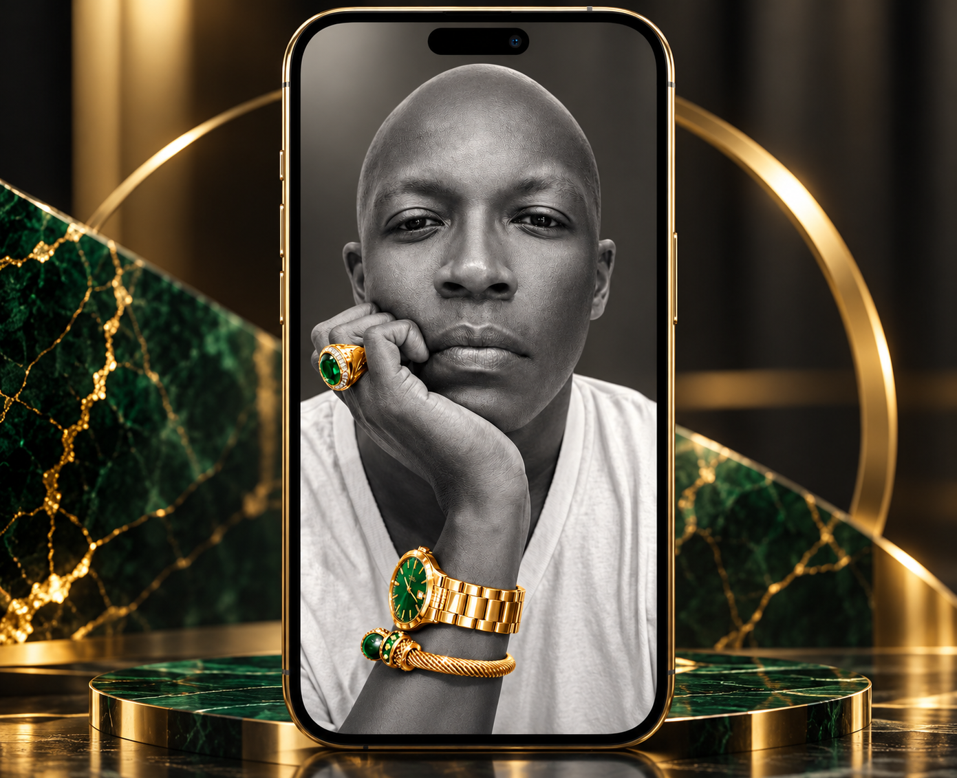 Will Walker pictured on a phone screen